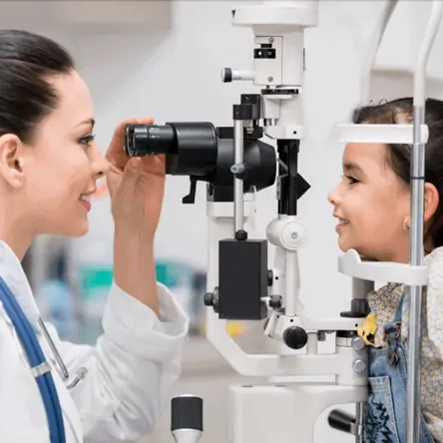 pediatric eye exam in The Uplands